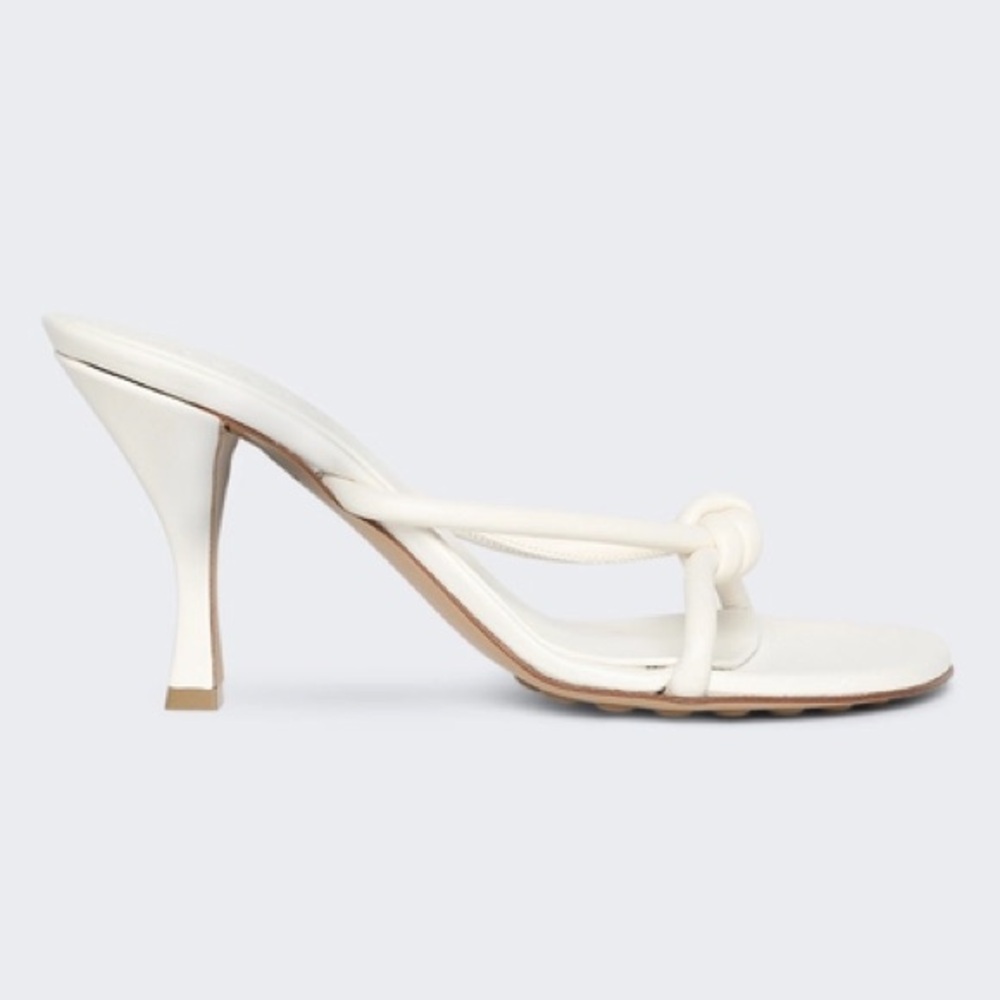 Bottega Veneta Blink White Sandals